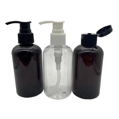 China 180ml Cosmetic 6oz Recycled Plastic Squeeze Bottle Eco Friendly Cosmetic Packaging Blank for sale