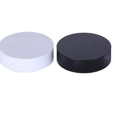 China Non Spill 89mm Wide Mouth Plastic Screw Cap With Liner For Jar for sale