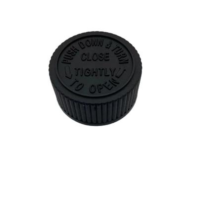 China 32mm Child Proof Bottle Cap Child Proof Cap Child Proof Plastic Cctv Center Cap for sale