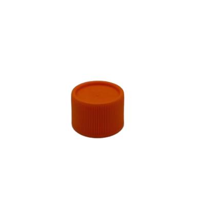 China Non Puddle 20mm Waterproof 20/410 Plastic Ribbed Screw Cap For Bottle for sale