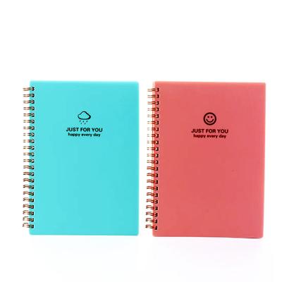 China 2022 Hardcover Printing Custom Design School Spiral Notebook Diary for sale