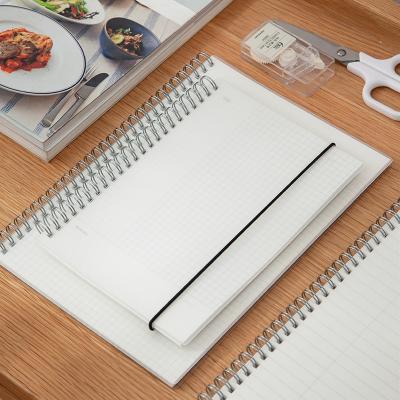 China Wholesale OEM A6 Spiral Custom Wire Double Sticking Spiral Notebook for sale