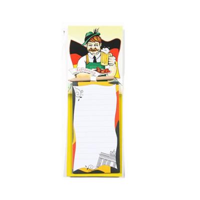 China Snatch Promotional Notepad Listing Notepad Cartoon Custom Notepads To Do List Magnet Notepad With Pen for sale