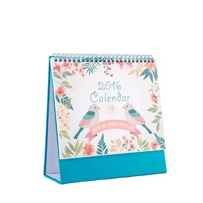 China Table Calendar Wholesale 2022 Custom Printing Logo Daily Monthly Desk Calendar Planner Table Top Stand for sale