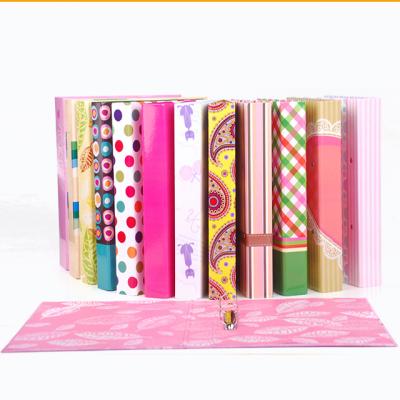 China Factory direct sale leather china made custom printing cheap custom filing binder for sale