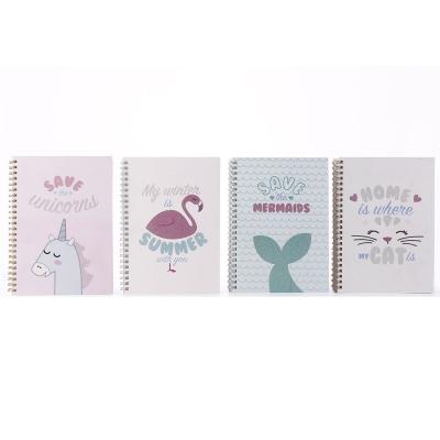 China Cute mini hardcover spiral hardcover Korean children's notebook 1805028 for sale