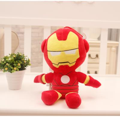 China Kids Adults Birthday Decoration Children Home Gifts Marvel Iron Man Captain Bat Spiderman America Plush Doll Superhero Stuffed Toys Wholesale movie for sale