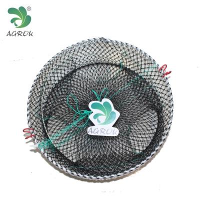 China 2 Entrences AGROK 70130 Spring Deep Sea Fishing Cage Collapsible Catfish Trap Cods for sale