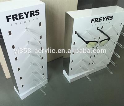 China Custom Rotating Acrylic Glasses Show Sunglasses Display Rack YIJIN-213 for sale