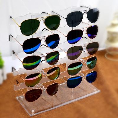 China YIJIN-210 Acrylic Eyeglass Stand Eyeglass Counter Display Racks for sale