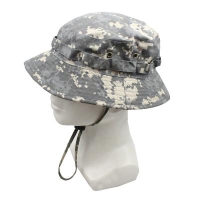 China COMMON Military Tactical Men's Round Brim Camouflage Combat Outdoor Combat Hat Small Cap for sale