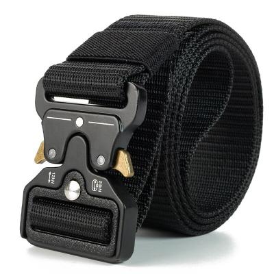 China Marine Corps High Quality Nylon Outdoor Multifunctional Canvas Compass Nylon Tactical Belt for sale