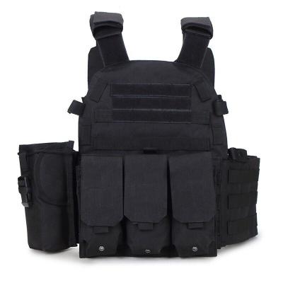 China 900D Outdoor Lightweight Outdoor Molle Gear Vest Hunting Bag Camouflage Vest Combat Tactical Vest for sale