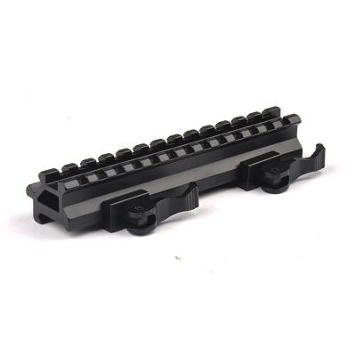 China Tactical aluminum alloy sight 45 degree inclined rail 20 to 20MM setback to increase rail side sight accessories for sale