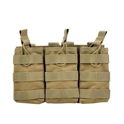 China Outdoor Tactical Double Magazine Pouch Molle M4 M14 Magazine Bag Vest Multifunction Hunting Accessories Doubles for sale