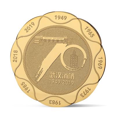 China China 15 Years Factory Custom Coin From Qatar National Bank Logo Silver /gold for sale