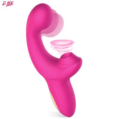 China Pull Vibration + Suck + Slap Sucking Clitoral Vibrator Female Masturbator G-spot Vibrator Stimulation Massage AV Backyard Sex Adult Sex Products for sale