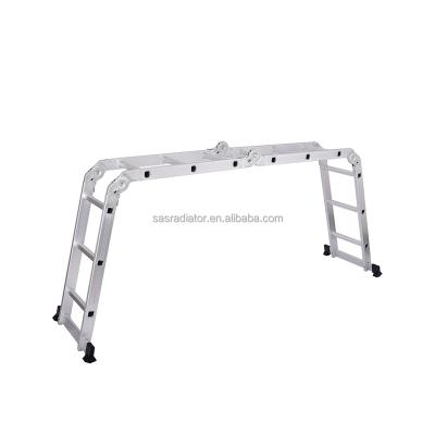 China 1.65FT 2-in-1 Folding Ladders Telescopic Ladders, Universal Aluminum Aluminum Folding Ladder Household Ladders for sale