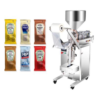 China Automatic Food Curd Jam Garlic Ginger Paste Shea Butter Chutney Sauce Pouch Yogurt Peanut Butter Packing Machine for sale