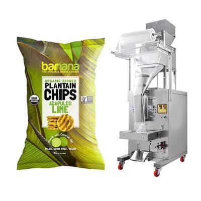 China Automatic Food Snack Popcorn Chin Chin Potato Chips Packing Machine for sale