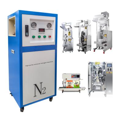 China food & Beverage Plant N2 Gas PSA Nitrogen Generator For Packing Machine, Band Sealer, Snack Pouch for sale