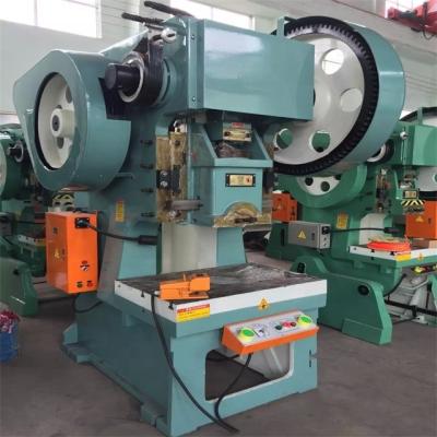 China Metal Sheet Hole Punch J23 Series 40 Ton Open Punch Press Machine C Type Tilting Power Press for sale