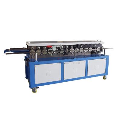 China HVAC Industry Square Duct Manufacturing T12 TDF Flange Former Duct Clamp Forming Machine for sale