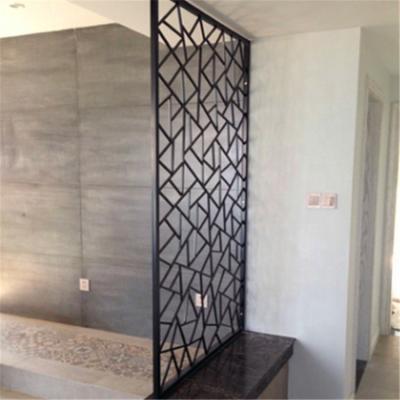 China Installment Gold Easy Separation Panels Room Divider Screen Laser Cut Decorative Stainless Steel Metal Screens for sale