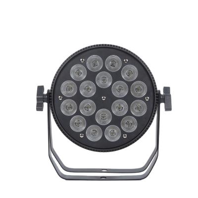 China 18pcs 4in1 LED stage background /garden factory price 10w rgbw led 180W LED parcan flat light for sale