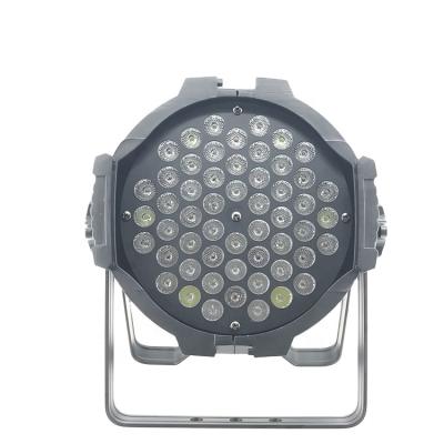 China High quality indoor sports stadiums rgbw par light 54x3w 54pcs cast-aluminum led led parcan light par64 led wash for sale