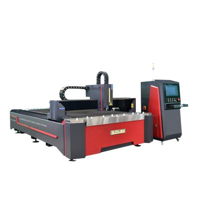 China SUDA Brand 1500W CNC Fiber Laser Metal Cutting Machine Water Cooled Price With Japan Shimpo Reducer for sale