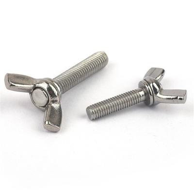 China Hot Sale DIN316 OEM M5 M8 M10 Stainless Steel Screw Butterfly Wing Bolt In Fasteners for sale