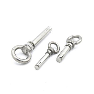 China High Quality Brass DIN580 304 Eye Bolt DIN444 Stainless Steel Eye Bolts From Pan Manufacturer for sale