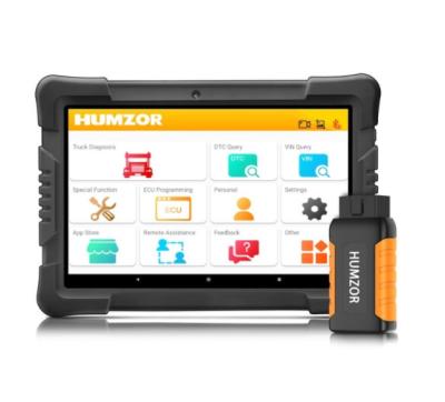 China Humzor NexzDAS ND506 Plus Full Version 10 Inch Tablet Diesel Commercial Vehicles Diagnostic Tool with 10 Converters for sale