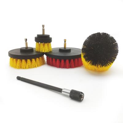 China Factory 5pcs Power Brush Drill Household Scrubber Brush Clean Stocked Clean Kit for sale