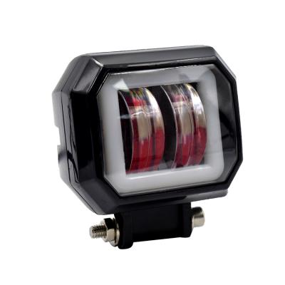 China Amazon Hot Sale Motorcycle LED Headlights Square China LED Lights Universal for sale