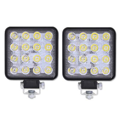 China Car Running Lights 48w Run Light DC12V 16 Beads 5000lm 6000k Truck Led Lights Automotive Accessories TO RUN LIGHT for sale