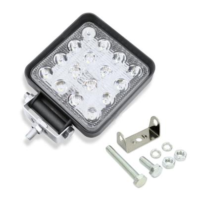 China Mini 48W Led Work Light 12 Volt Led Light Aluminum 20mm 5000lm 6000k Truck Led Lights Wholesale Universal WORK LIGHT for sale