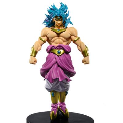 China 6 Inch High Quality Handmade PVC Japan Anime Dragonball Famous Action Figure Broly for sale