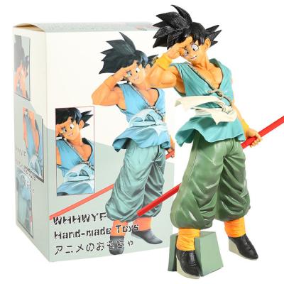 China DBZ Funny Dragon Son Goku Anime Figure Toy Collection Doll 35cm for sale