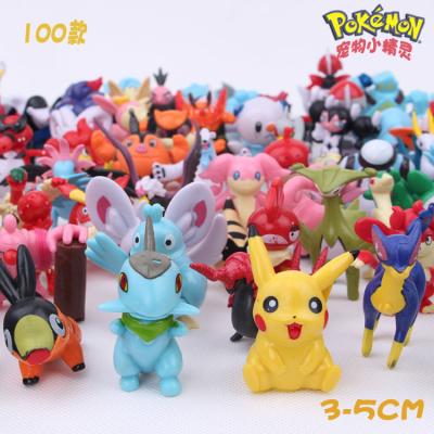 China The comic Toy Wholesale Anime Cartoon Action figure the 3-5cm mini figure 100 PCS for sale