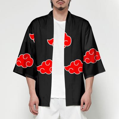 China No Yaiba Boy's Polyester Open Front Coat Anime Cosplay Costume Kimono Cardigan Jacket and Kimetsu for sale