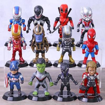 China Cute Handmade Hot Toys Super Heroes Characters Action Number 12 Die-Cut Sets for sale