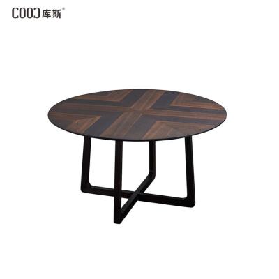 China Modern Solid Wood Round Dining Table WT41 Wooden Home Furniture Dining Table for sale