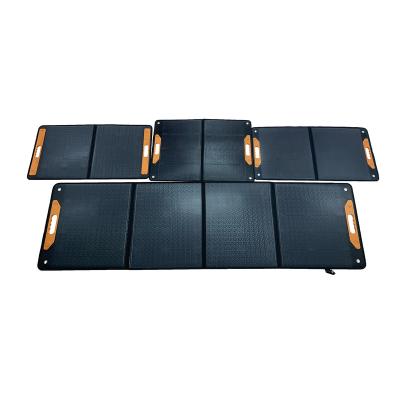 China USB3.0 12V ETFE 80w Outdoor Flexible Foldable Portable Solar Panel 430*530mm for sale