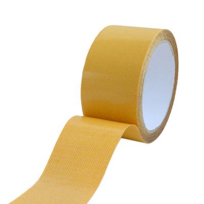 China Manufacturer Fiberglass Mesh Waterproof Tape, Super Strong Yellow PET Thin Adhesive Double Sided Tape, Fiberglass Mesh Joint Drywall Tape en venta