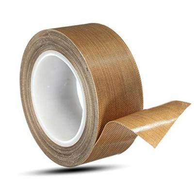 China Wholesale teflo n high heat heat resistant tape, price teflo n tape 12mm production line, ptfe teflo n tape for sealer laminator for sale