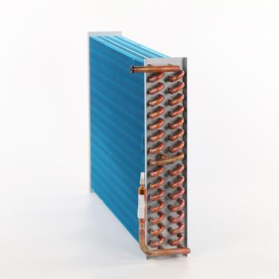 China Custom Dehumidifier Evaporator Coil Copper Galvanized Plate for sale