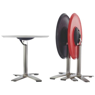 China Top 80CM Round ABS Folding Table Foldable for sale