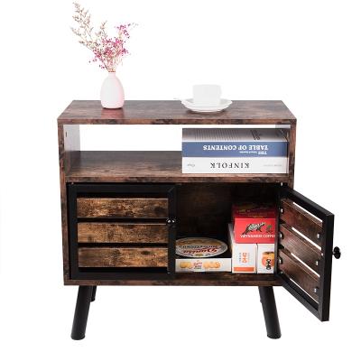 China Retro Universal Nightstands Storage Bedside Table for sale